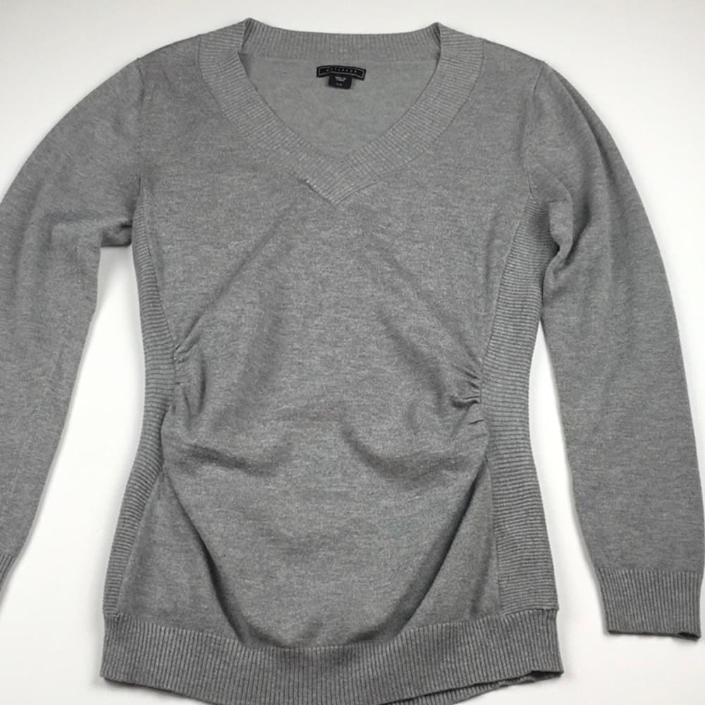 Gray fitted Sweater